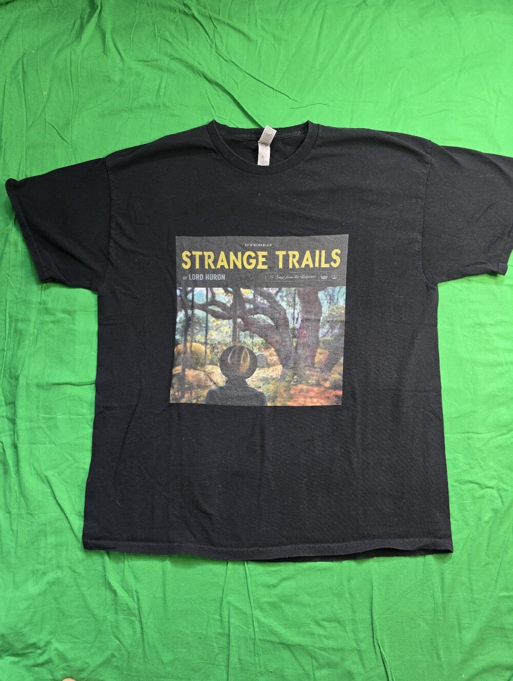 Strange Trails by Lord Huron Men Black Tee Shirt Size XL